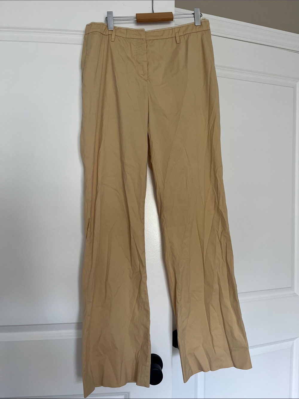 Prada Straight Leg Relaxed Fit Trousers - Picture 2 of 9